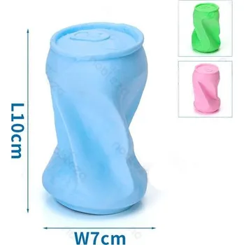 Hračka pro psa Odolná plechovka Cola pro psa Nobleza - 10 cm Barva: Modrá