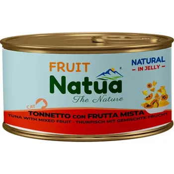 Krmivo pro kočku Natua Cat Adult - Filety z tuňáka a mix ovoce 85g