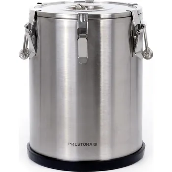 Termoska PRESTONA Termoska k přepravě potravin 25 l z nerezové oceli s podstavcem z umělé hmoty | PRESTONA, P59125