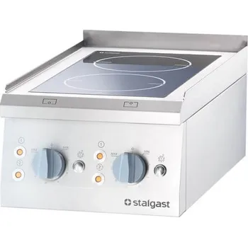 Sporák STALGAST Vestavný keramický sporák - 2 varné desky, 5kW | STALGAST, Linia 700