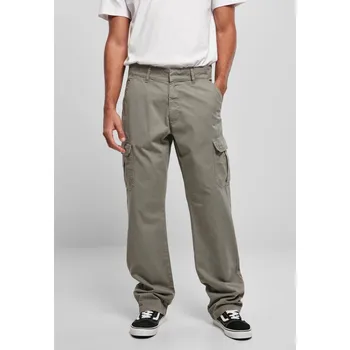 Pánské kalhoty Asfaltové kalhoty Straight Leg Cargo Pants Urban Classics šedá 2544530