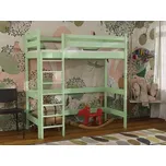 Patrová postel Texas, Zelená, 80x180