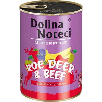 Krmivo pro psa DNP S.A. Dolina Noteci Superfood - Srnec a hovězí 400g