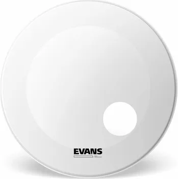 Bicí nástroj Evans BD24RGCW EQ3 Coated White 24" White Rezonanční blána na buben (Jako nové)