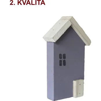 Dekorace domeček D5608-21 2. jakost