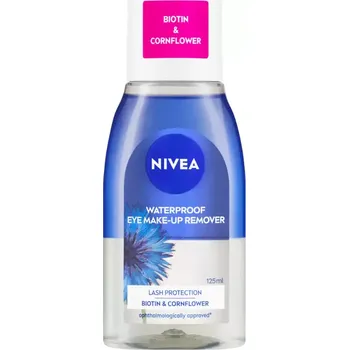 Odličovač NIVEA Dvoufázový odličovač očí a make-upu s biotinem 125 ml