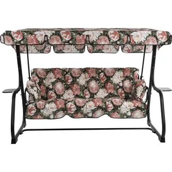 Zahradní houpačka Parma Black Edition s bočními stolky A011-05PB PATIO 448914