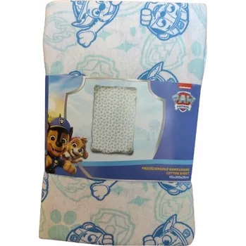 Prostěradlo Dětské Tlapková patrola Prostěradlo 90 cm x 200 cm | 100% bavlna