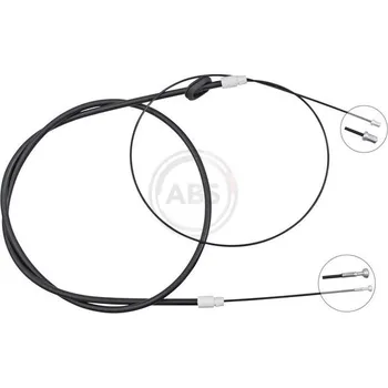 Lanko parkovací brzdy Tažné lanko, parkovací brzda A.B.S. K14251