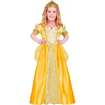Karnevalový kostým KOSTÝM PRINCEZNA KRÁLOVSKÝ OBLEČENÍ TIÁRA POHÁDKA 158
