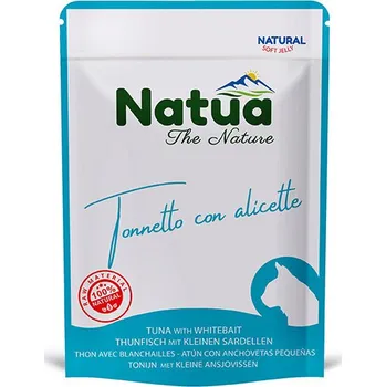 Krmivo pro kočku Natua Cat Adult - Filety z tuňáka a mladé sardinky 70g
