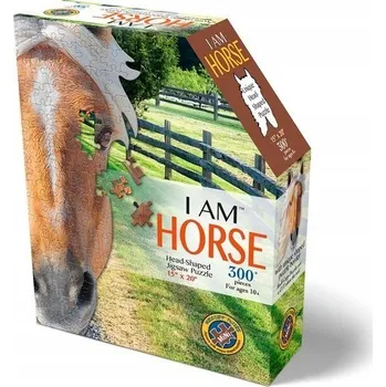 Puzzle MADD CAPP, Obrysové Puzzle I AM - Kůň 300 dílků