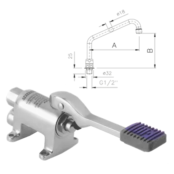 Pařezová fréza Baterie nášlapná | REDFOX - NAB 1