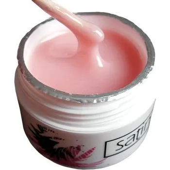 Lak na nehty GEL SATIN SPEED FRENCH PINK 15g LED/UV STAVEBNÍ
