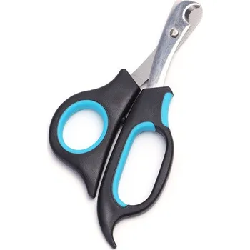 Kosmetika pro psa Nůžky na stříhání drápů Nobleza - střední a velká zvířata 16,55 cm Barva: Modrá