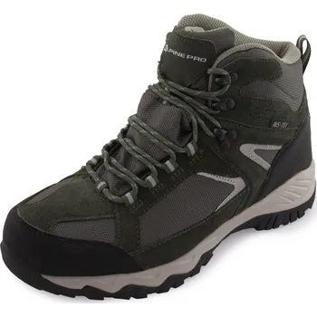 Dámská treková obuv Kotníková outdoorová obuv s membránou ALPINE PRO ROMOOS zelená 45