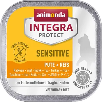 Krmivo pro kočku Animonda Integra Cat Sensitive - Čisté krůtí s rýží 100g
