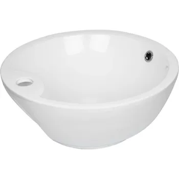 Umyvadlo na desku kulaté Kerra KR-40 40 cm bílé