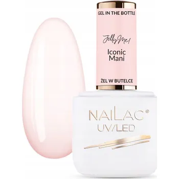 Lak na nehty NaiLac 7ml make-up a builder Gel , odstíny růžové a fialové