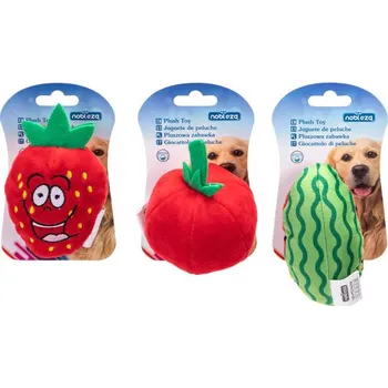 Hračka pro psa Plyšová hračka Nobleza - Mix ovoce 12 cm Barva: Růžová