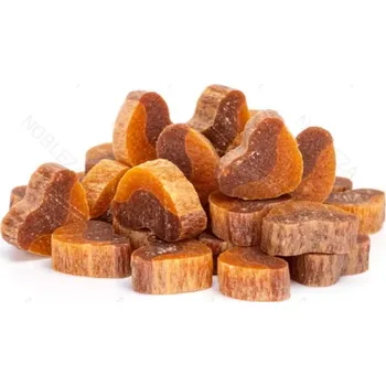 Pamlsek pro psa Nobleza Snack Dog - Kuřecí a kachní srdíčka 70g