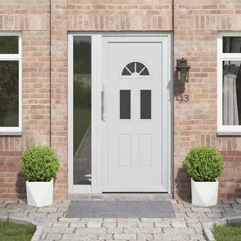 Pěstitelství Truhlík 2 pcs Bílá 30 x 30 x 30 cm Ocel