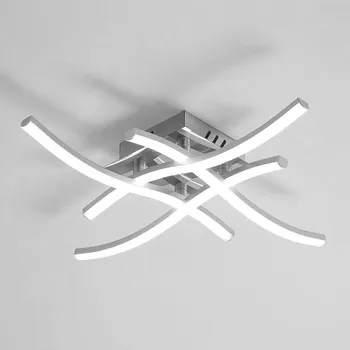 Stropní svítidlo LED závěsné STROPNÍ SVÍTIDLO lustr 42W s dálkovým ovládáním Moderní MODERN