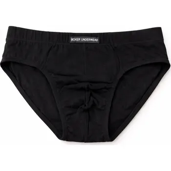 Pánské spodní prádlo Krátké Boxerky - černé Pánské velikosti: M