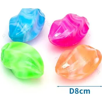 Hračka pro psa LED svítící míč RUGBY pro psa Nobleza 8 cm Barva: Zelená