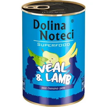 Krmivo pro psa DNP S.A. Dolina Noteci Superfood - Telecí a jehněčí 400g