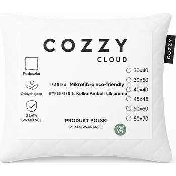 Polštář COZZY spací Polštář 40 x 40 cm