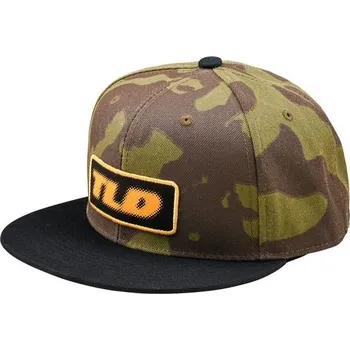 Módní doplněk Troy Lee Designs Kšiltovka Troy Lee Designs FLAT BILL SNAPBACK FADE OUT, olive camo - Uni