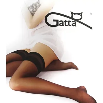 Dámské oblečení Punčochy samodržící dvoupack Stretch Jilly-Gatta daino 3-4