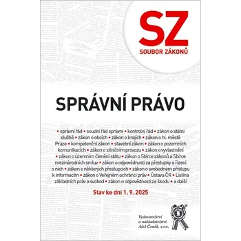Soubor zákonů - Správní právo stav ke dni 1. 9. 2025