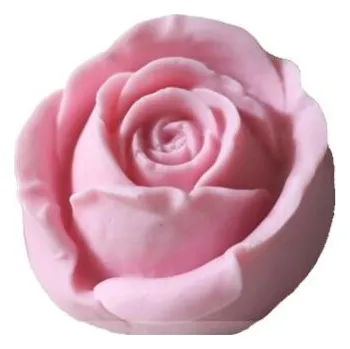 Koupelová kosmetika Silikonová forma na mýdlo a svíčku 3D růže VI.