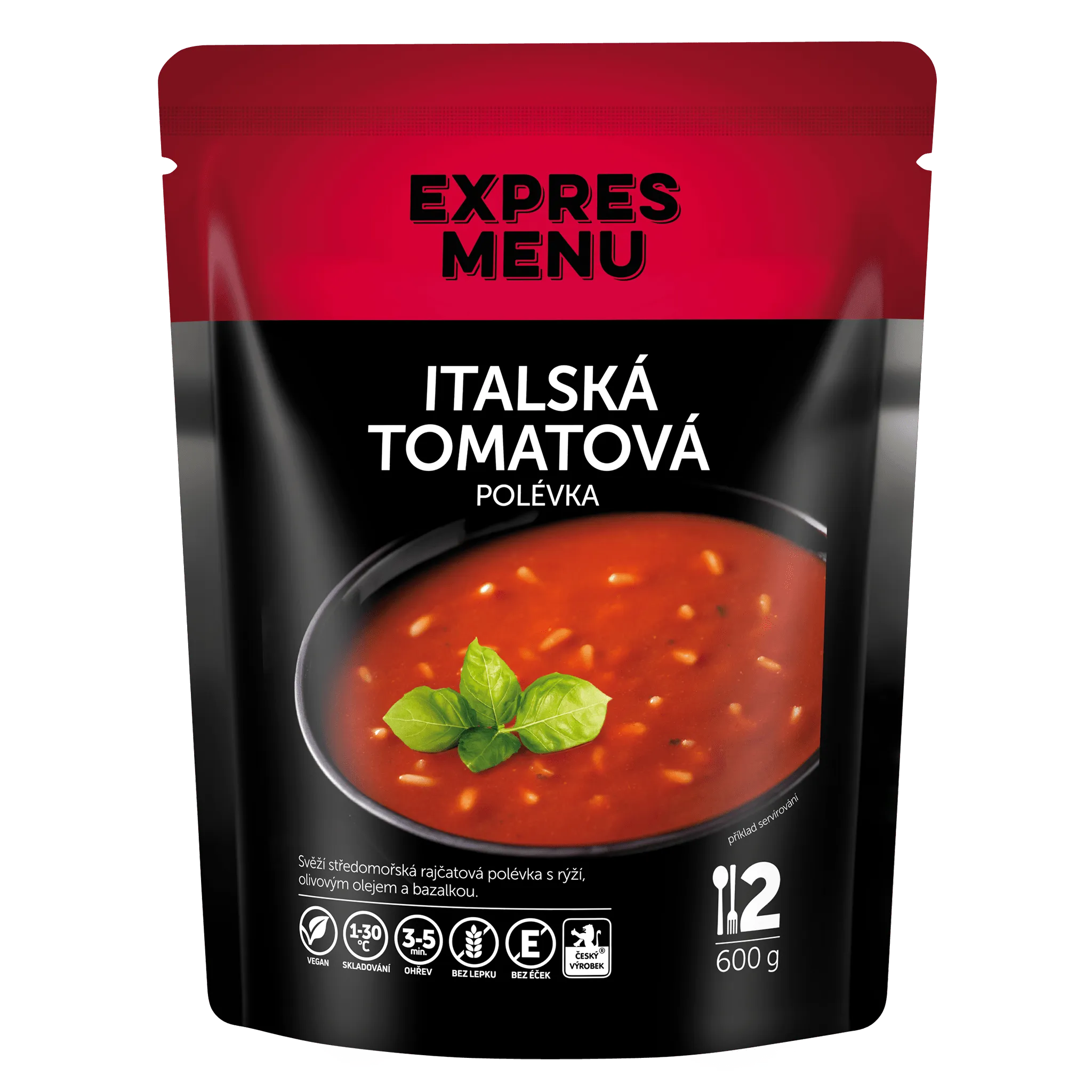 Fotografie 1 - Hotové jídlo EXPRES MENU Italská tomatová polévka 600 g