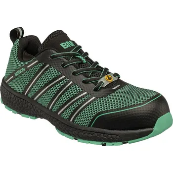 BENNON Obuv BENNON VECTRA S1 ESD NM Trq, polobotka, zelená - AKCE! 0978030766/4 43 Zelená/černá