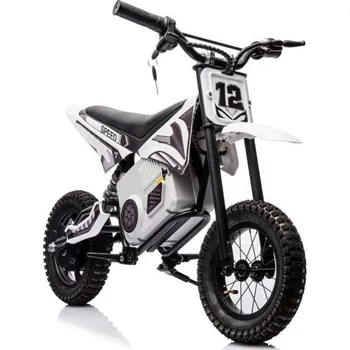 malá motorka Dětská elektrická motorka Cross 350W 36V bílá