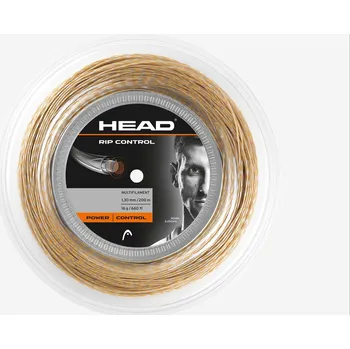 Struna na výplet tenisové rakety HEAD Multifilamentový tenisový výplet RIP Control 1,3 mm 200 m BÉŽOVÁ