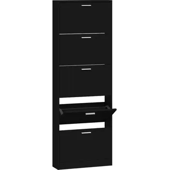 Botník Botník VidaXL 59 x 169 x 17 cm černá