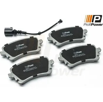 Brzdová destička Sada brzdových destiček, kotoučová brzda ProfiPower 1B2019