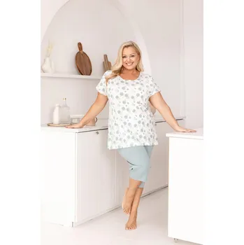 Pánské pyžamo Pyžamo Regina 730 cr/r 2XL W26 dámské zelená XXL