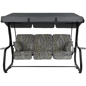Zahradní houpačka Rimini Black Edition s bočními stolky G050-06PB PATIO 448566