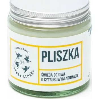 Svíčka Tradiční sójová svíčka Pliszka Cztery Špačci 1 ks