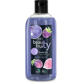 Sprchový gel Eva Natura Beauty Fruity sprchový gel s modrým ovocem, 400 ml