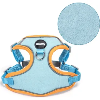 Postroj pro psa Vestový reflexní postroj Nobleza XXXS 24-32 cm Barva: Tyrkysová