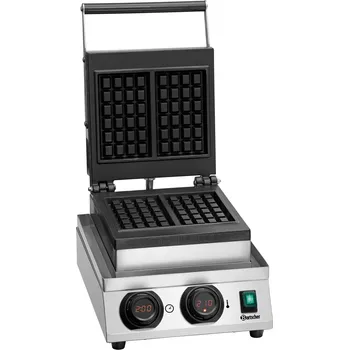 Sporák BARTSCHER Vaflovač s hliníkovým povrchem, 300x420x260 mm | BARTSCHER, 370271