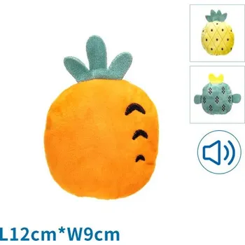 Hračka pro psa Plyšová hračka Nobleza - Rostliny 3 druhy Barva: Oranžová