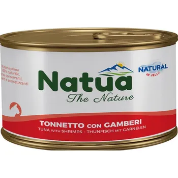 Krmivo pro kočku Natua Cat Adult - Filety z tuňáka a krevet 150 g