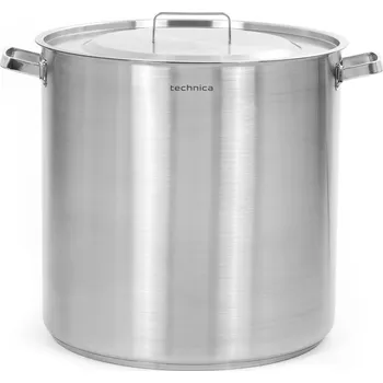 Hrnec TECHNICA Hrnec vysoký 71,6 l, průměr 450 mm, z nerezové oceli s pokličkou | TECHNICA, Platinum Line